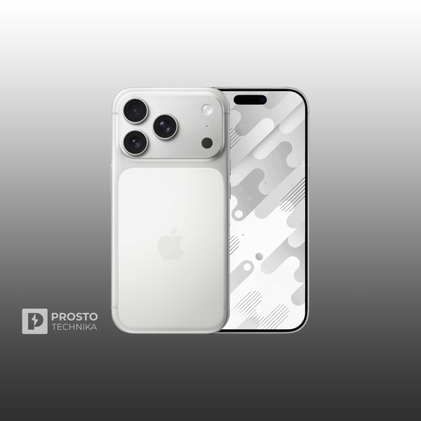 Смартфон Apple iPhone 17 Pro 256GB Silver, eSIM